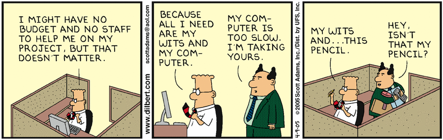 Dilbert Cartoon
